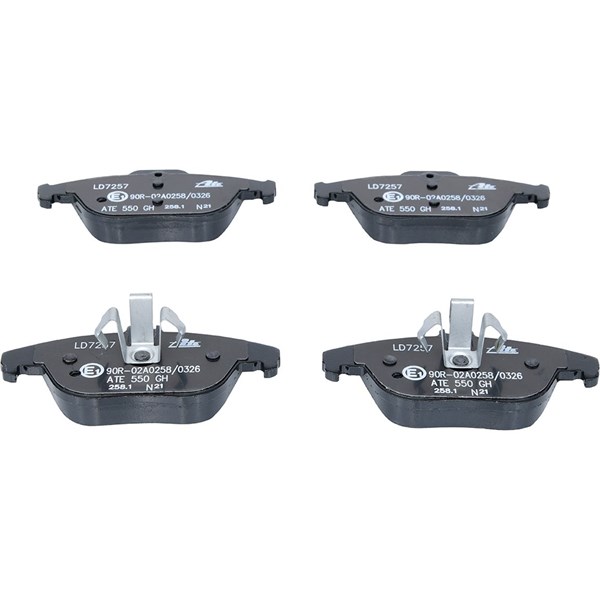 ATE Bromsbeläggsats, Bakaxel Ate ceramic - P294460 - mercedes-benz - OE 005 420 49 20, 005 420 51 20, 007 420 61 20