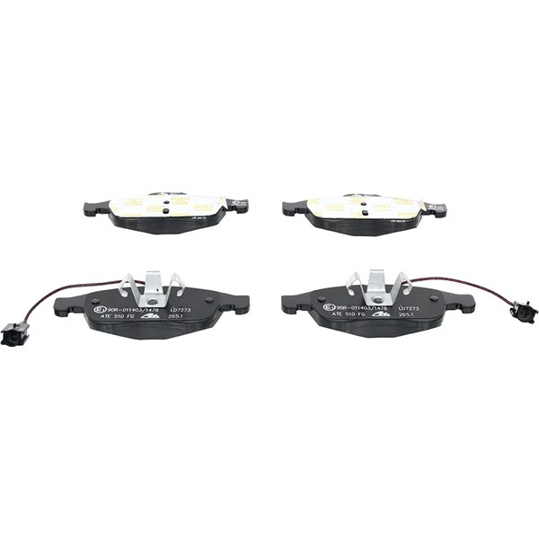 ATE Bromsbeläggsats, Framaxel Ate ceramic - P294468 - alfa romeo giulietta, giulietta skåp/halvkombi - OE 77365355
