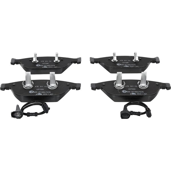 ATE Bromsbeläggsats, Framaxel Ate ceramic - P577542 - audi a8 d4 - OE 4H0 698 151 E, 4H0 698 151 H