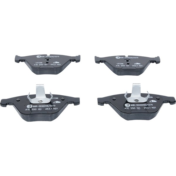 ATE Bromsbeläggsats, Framaxel Ate ceramic - P577548 - bmw - OE 34 11 2 339 270, 34 11 6 794 916, 34 11 6 794 918