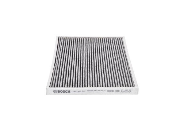 BOSCH Kupefilter - P840159 - abarth, alfa romeo, citroën, fiat, opel, peugeot, vauxhall - OE 13345949, 18 08 012, 55702468