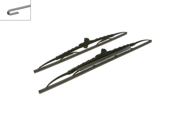 BOSCH Torkarblad, Fram, Förarsida, Passagerarsida Twin - P321169 - alfa romeo, chevrolet, chrysler, daewoo, fiat, ford, honda, isuzu, jaguar, lexus, m