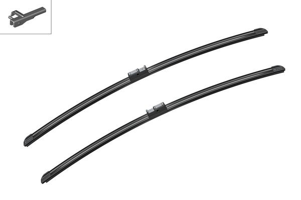 BOSCH Flatblade-torkarblad, Fram, Förarsida, Passagera - P321235 - citroën xsara picasso - OE 6426 ZE, 6426 ZF