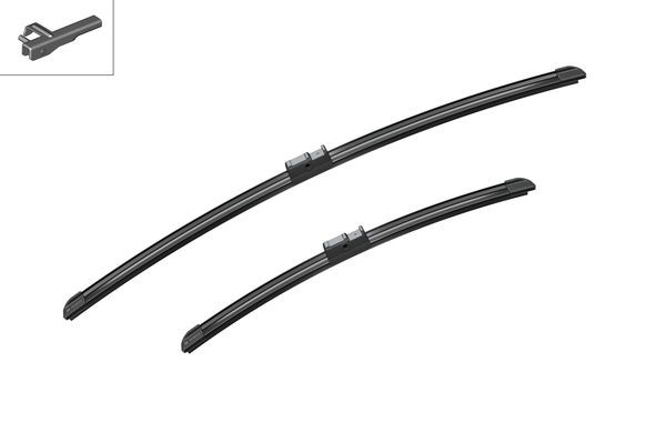 BOSCH Flatblade-torkarblad, Fram, Förarsida, Passagera - P321243 - fiat croma, croma skåp / kombi
