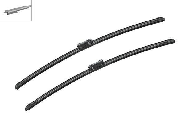 BOSCH Flatblade-torkarblad, Fram, Förarsida, Passagera - P321245 - seat leon