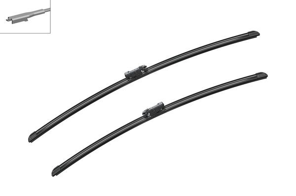 BOSCH Flatblade-torkarblad, Fram, Förarsida, Passagera - P321246 - mercedes-benz, peugeot - OE 001 820 30 45, 001 820 31 45, 6426 VH