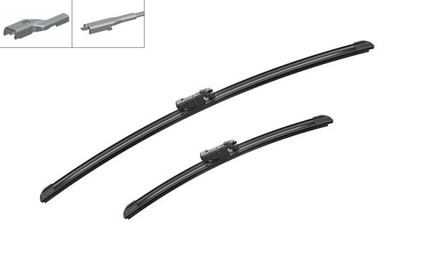 BOSCH Torkarblad, Fram, Förarsida, Passagerarsida - P321263 - byd, fiat, ford, lancia, nissan - OE 28890 JD900, 28890 JD910, 71765853