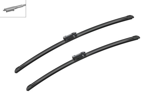 BOSCH Torkarblad, Fram, Förarsida, Passagerarsida - P321285 - cadillac bls, bls wagon, saab 9-3, 9-3 cabriolet, 9-3 kombi, 9-3x