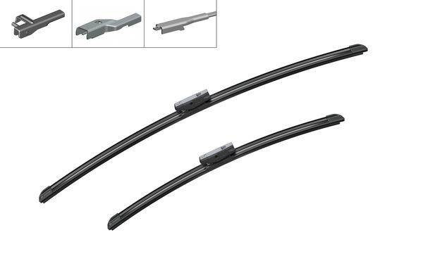 BOSCH Torkarblad, Fram, Förarsida, Passagerarsida - P321301 - alpina, bmw, fiat, ford, jaguar, land rover, mercedes-benz, nissan, opel, renault, toyot
