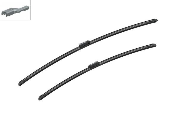 BOSCH Flatblade-torkarblad, Fram, Förarsida, Passagera - P321302 - citroën, peugeot, renault - OE 6423 85, 6423 86