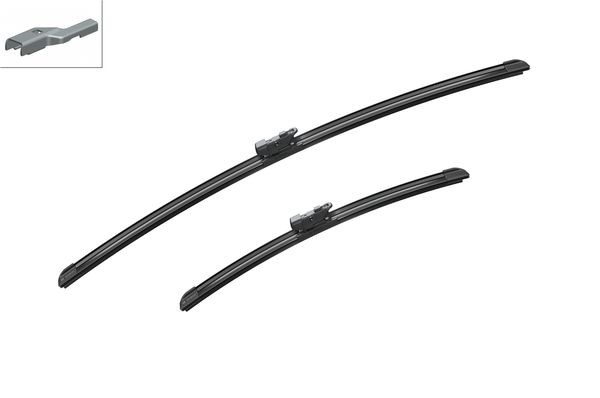BOSCH Flatblade-torkarblad, Fram, Förarsida, Passagera - P321308 - toyota avensis kombi, avensis sedan - OE 85212 05100, 85222 05070