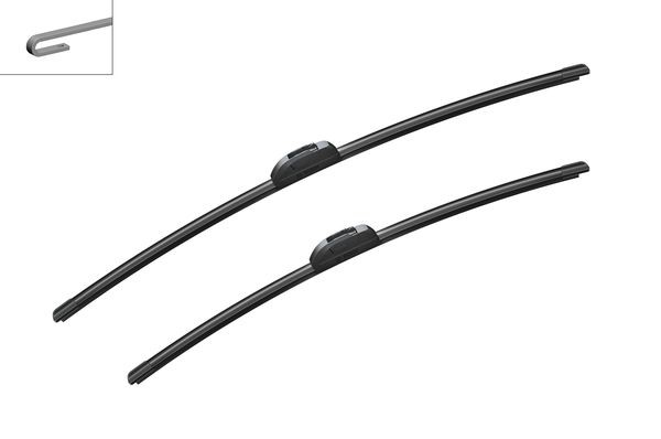 BOSCH Flatblade-torkarblad, Förarsida, Passagerarsida - P321315 - ford galaxy i, galaxy mk van i, seat alhambra, alhambra van, vw sharan, sharan van