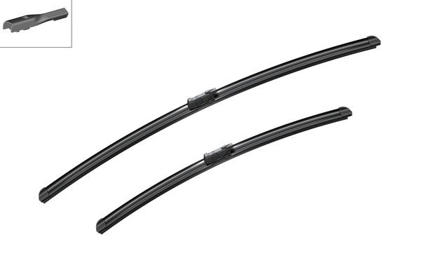 BOSCH Flatblade-torkarblad, Fram, Förarsida, Passagera - P321327 - audi a8 d4, bentley bentayga - OE 4H1 955 425 A, 8F1 955 426