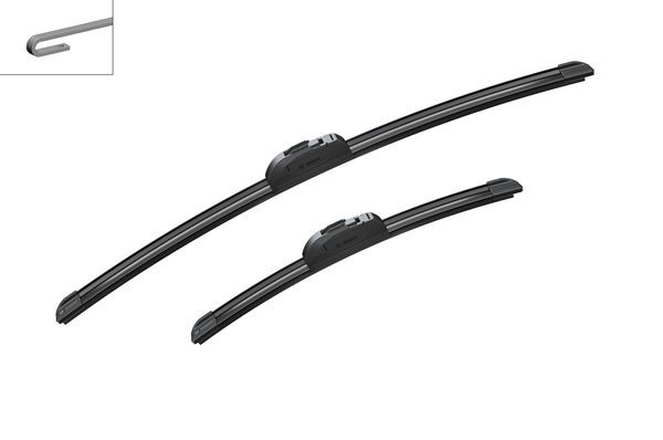 BOSCH Torkarblad, Förarsida, Passagerarsida - P321329 - chevrolet, daihatsu, hyundai, mitsubishi, nissan, suzuki