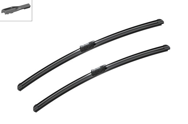BOSCH Flatblade-torkarblad, Fram, Förarsida, Passagera - P321342 - porsche - OE 991 628 901 00