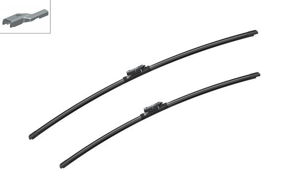 BOSCH Torkarblad, Fram, Förarsida, Passagerarsida - P321353 - citroën, opel, renault, vauxhall - OE 13385437