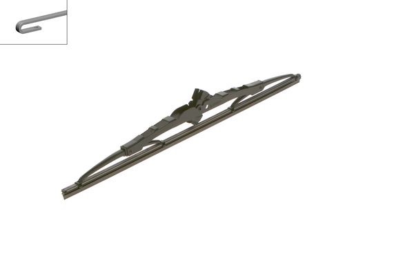 BOSCH Torkarblad, Fram, Bak, Förarsida, Sidoinstallati - P321447 - abarth, alfa romeo, alpina, audi, austin, bmw, chevrolet, daewoo, daihatsu, ferrari