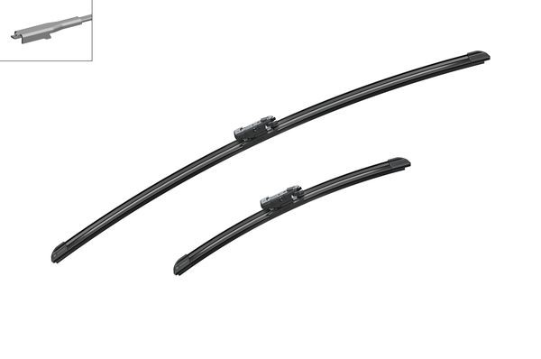 BOSCH Flatblade-torkarblad, Fram, Förarsida, Passagera - P580275 - ford - OE 1840436, 1840437