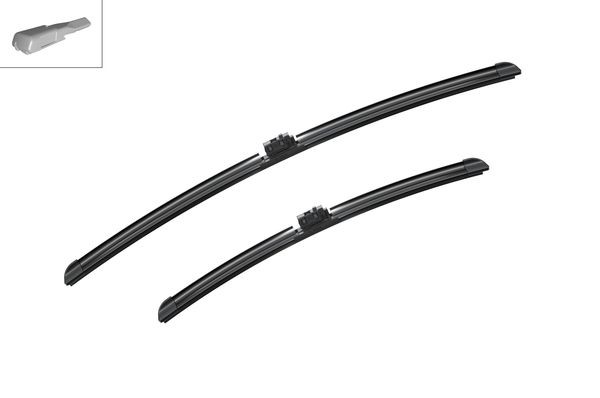BOSCH Torkarblad, Fram, Förarsida, Passagerarsida - P789018 - mercedes-benz - OE 246 820 27 00, A 246 820 27 00
