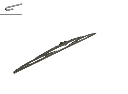BOSCH Torkarblad, Fram, Förarsida Twin - P321475 - audi a2, mitsubishi grandis, renault trucks b flak/chassi, b skåp, toyota previa ii