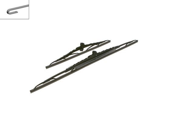 BOSCH Torkarblad, Fram, Förarsida, Passagerarsida Twin - P321514 - honda, hyundai, infiniti, kia, maserati, mazda, nissan, peugeot, toyota