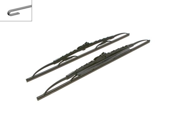 BOSCH Torkarblad, Fram, Förarsida, Passagerarsida Twin - P321528 - alfa romeo, audi, bmw, cadillac, chevrolet, citroën, daewoo, dodge, ford, ford usa,