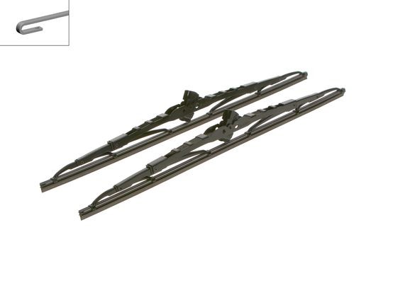 BOSCH Torkarblad, Förarsida, Passagerarsida Twin - P321533 - abarth, alfa romeo, alpina, audi, bmw, cadillac, chevrolet, chrysler, dacia, daewoo, daih