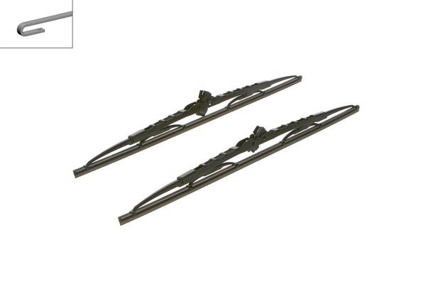 BOSCH Torkarblad, Förarsida, Passagerarsida Twin - P321535 - bmw, chevrolet, daewoo, dodge, fiat, ford, ford usa, honda, jeep, mazda, mini, mitsubishi