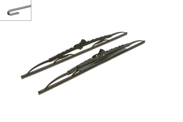 BOSCH Torkarblad, Fram, Förarsida, Passagerarsida Twin - P321540 - alfa romeo, alpina, austin, bmw, chevrolet, citroën, dacia, daewoo, dodge, ferrari,