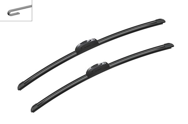 BOSCH Torkarblad, Förarsida, Passagerarsida - P321556 - audi, cadillac, chevrolet, chrysler, citroën, dodge, fiat, ford, ford usa, gmc, honda, infinit