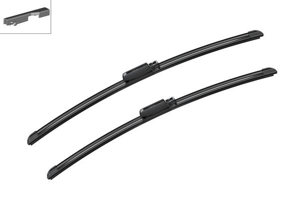 BOSCH Flatblade-torkarblad, Fram, Förarsida, Passagera - P321576 - audi - OE 4F1 955 425 F, 4F1 955 426 C, 4F1 998 002 A