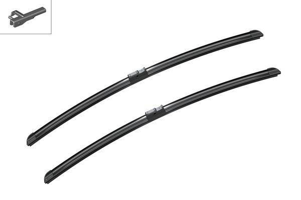 BOSCH Flatblade-torkarblad, Fram, Förarsida, Passagera - P321584 - lotus, mercedes-benz