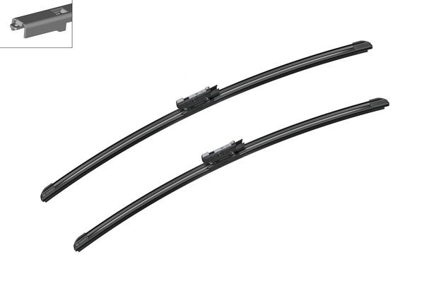 BOSCH Torkarblad, Fram, Förarsida, Passagerarsida - P321590 - alpina, bmw - OE 61 61 0 421 055, 61 61 0 431 438