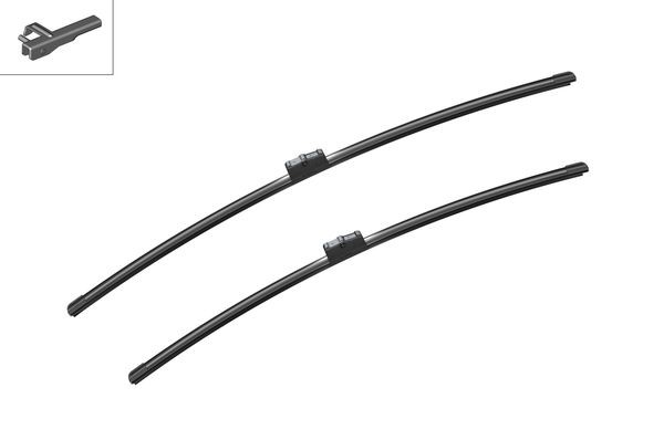 BOSCH Flatblade-torkarblad, Fram, Förarsida, Passagera - P321595 - renault espace iv