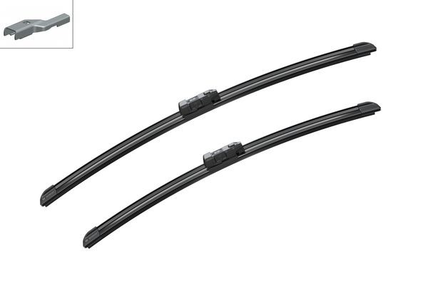 BOSCH Flatblade-torkarblad, Fram, Förarsida, Passagera - P321602 - seat cordoba, ibiza iii, vw polo iv, polo sedan iv - OE 6L1 955 426 A