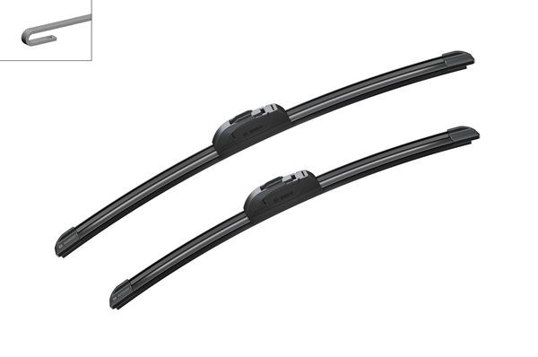 BOSCH Flatblade-torkarblad, Förarsida, Passagerarsida - P321612 - citroën, daihatsu, ford, honda, hyundai, mitsubishi, opel, subaru, suzuki, toyota, v
