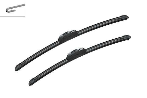 BOSCH Torkarblad, Fram, Förarsida, Passagerarsida - P321617 - chevrolet, citroën, honda, hyundai, mazda, mg, mitsubishi, nissan, opel, peugeot, proton