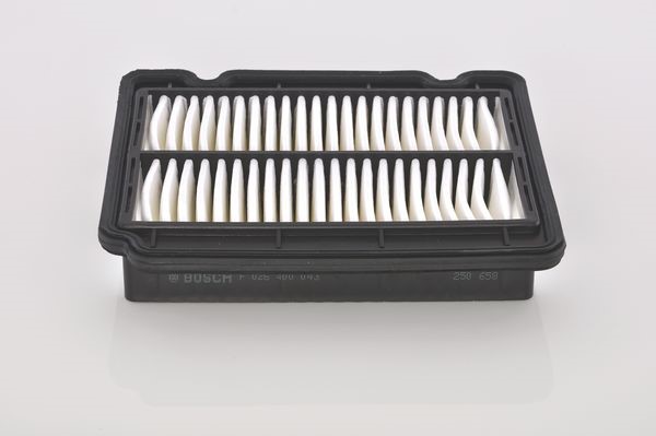BOSCH Luftfilter - P323001 - chevrolet aveo / kalos halvkombi, aveo / kalos sedan, daewoo kalos, kalos sedan - OE 13780-84Z00, 42 386 928, 42386928