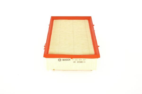BOSCH Luftfilter - P580326 - audi, cupra, ford, seat, skoda, vw - OE 2555162, 5Q0 129 620 B, 5Q0 129 620 D