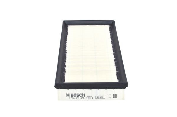 BOSCH Luftfilter - P801715 - opel combo skåp/stor limousine, combo tour - OE 3785586, 7053521, 7166160