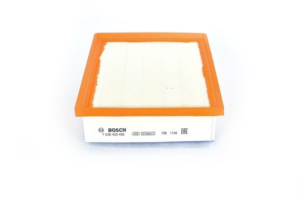 BOSCH Luftfilter - P801685 - fiat, nissan, opel, renault, vauxhall - OE 16 54 608 35R, 16 54 617 83R, 1654600Q3K
