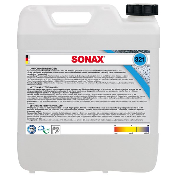 SONAX Interiörrengöring 10L - P696321 - 696321