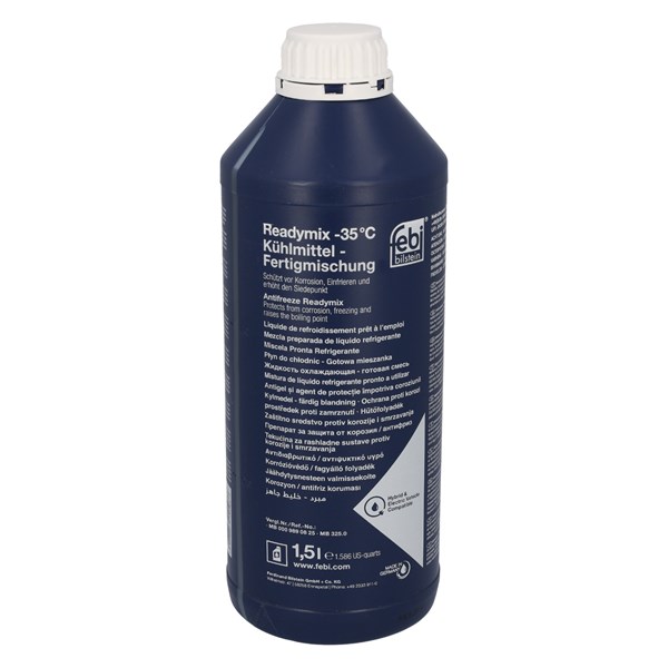 FEBI BILSTEIN Glykol blå (-30°C färdigblandad) 1,5L - P375270 - 375270 - OE 000 989 08 25, 000 989 08 25 S2