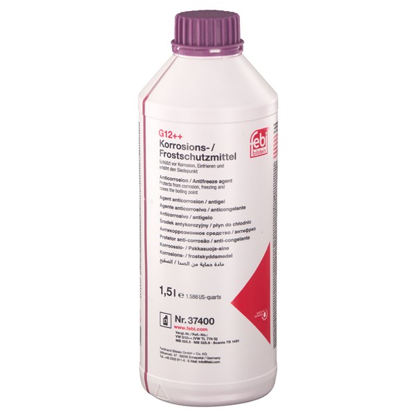 FEBI BILSTEIN frostskyddsmedel 12++ 1,5L - P719743 - 719743 - OE 000 989 28 25, 002721LLAC, 002721LLACLX