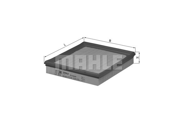 Luftfilter - P612921 - daewoo, ford, nissan, opel, vauxhall - OE 25062056, 25062073, 25062268