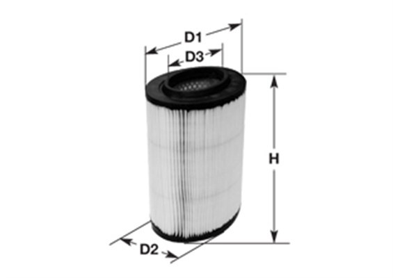 MAGNETI MARELLI Luftfilter - P813512 - alfa romeo 159, 159 sportwagon, brera, spider - OE 55183562, 68151051AA, 71773167