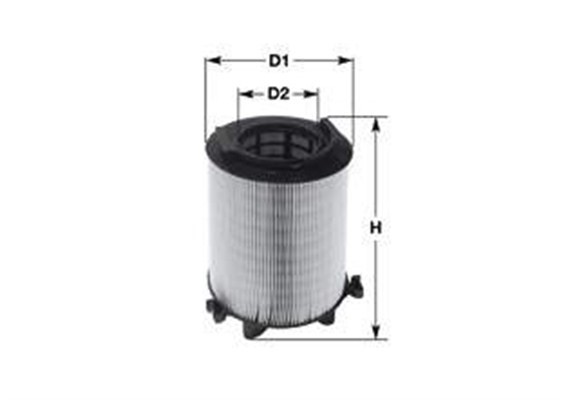 MAGNETI MARELLI Luftfilter - P568706 - audi, seat, skoda, vw - OE 1F0129620C, 1K0129607C, 1K0129620C