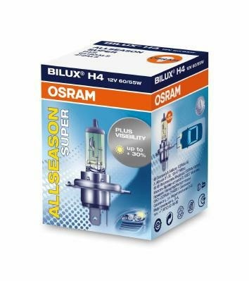 OSRAM Halogenlampa OSRAM ALL SEASON SUPER H4 P43t 12V - P753892 - citroën, mercedes-benz, vw