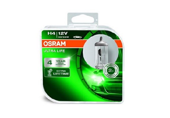 OSRAM Halogenlampa OSRAM ULTRA LIFE H4 P43t 12V - P390044 - citroën, mercedes-benz, vw