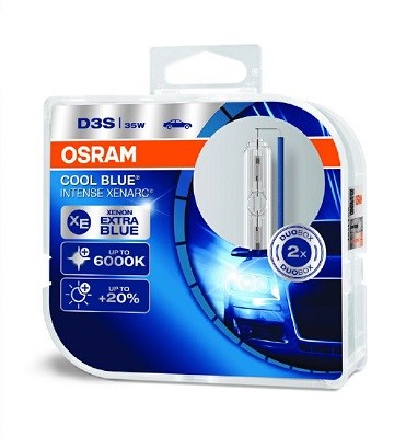 OSRAM Xenonlampa OSRAM XENARC COOL BLUE INTENSE D3s PK - P753950 - alfa romeo, audi, chevrolet, chrysler, dodge, ford, ford usa, hyundai, jaguar, jeep